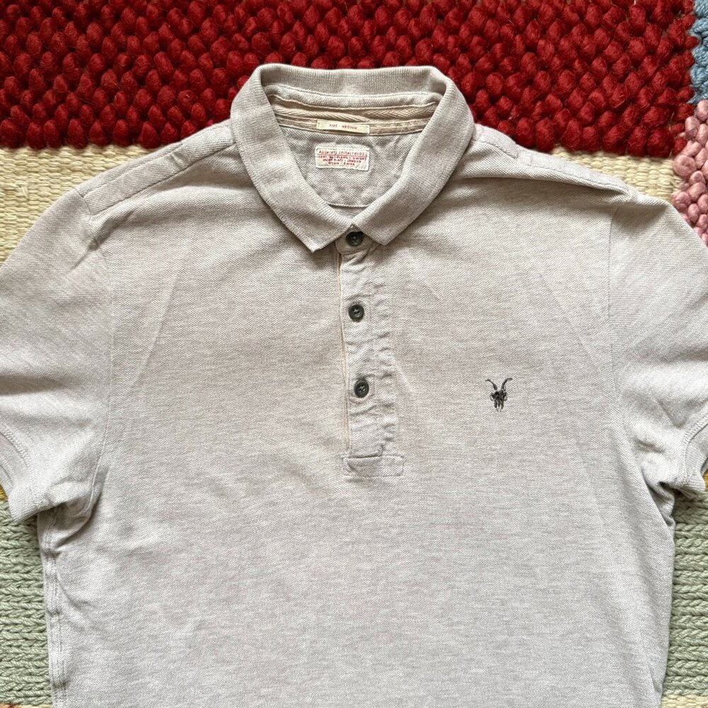 All Saints Sandringham SS men's polo shirt (men's S) - Picture 2 of 10